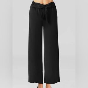 Gretchen Scott silky heaven uptown girl Elegant Black Pants New L